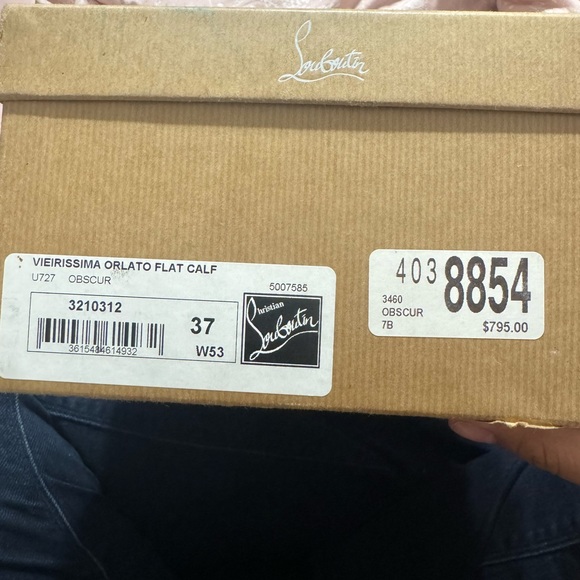 Christian Louboutin Black and White Sneakers - Picture 2 of 8